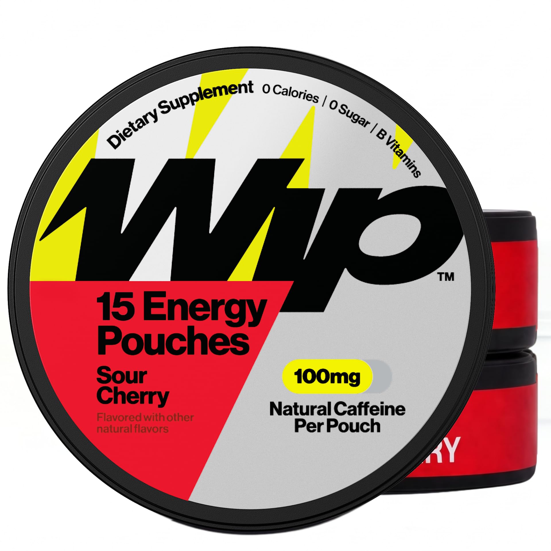 Amazon.com: Wip Caffeine Pouches, Sour Cherry, 100mg, 3 Pack (45
